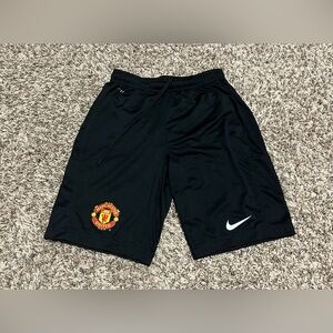 Nike Dri Fit Manchester United Shorts Boys Youth Small